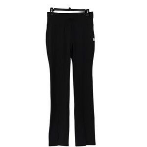 Vuori Daily Split Flare Leggings Size L Black NWT